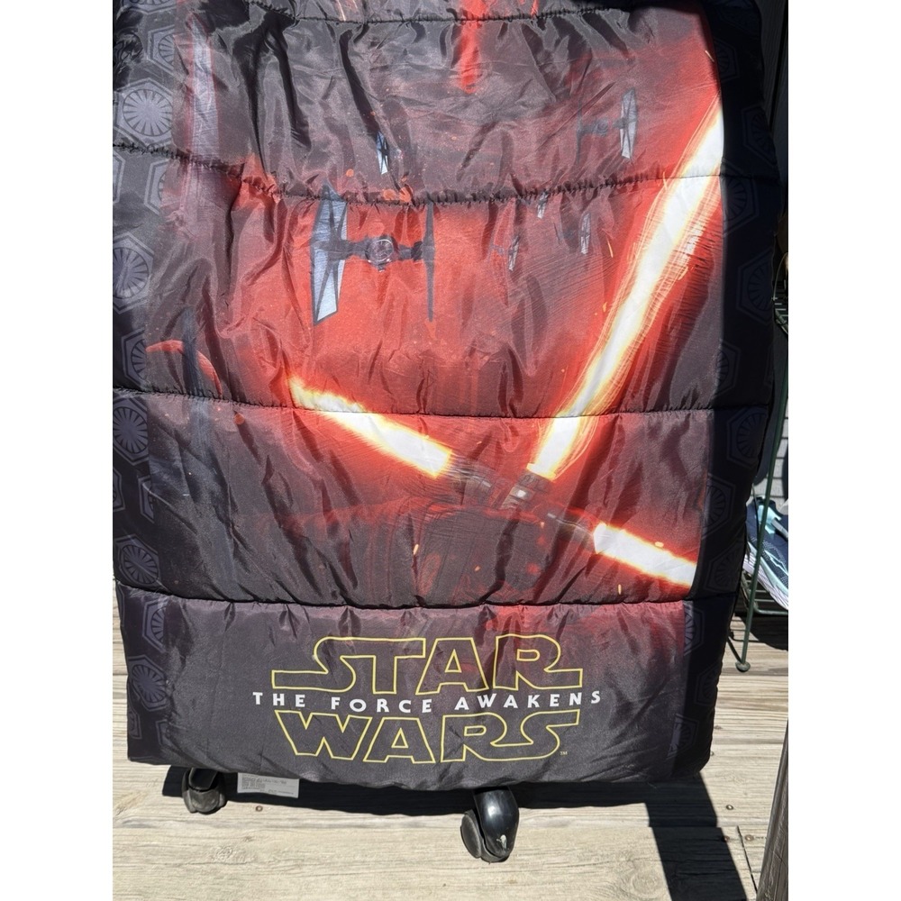 STAR WARS THE FORCE AWAKENS KYLO REN KIDS CAMP SLEEPING BAG 28" X 56" NEW!